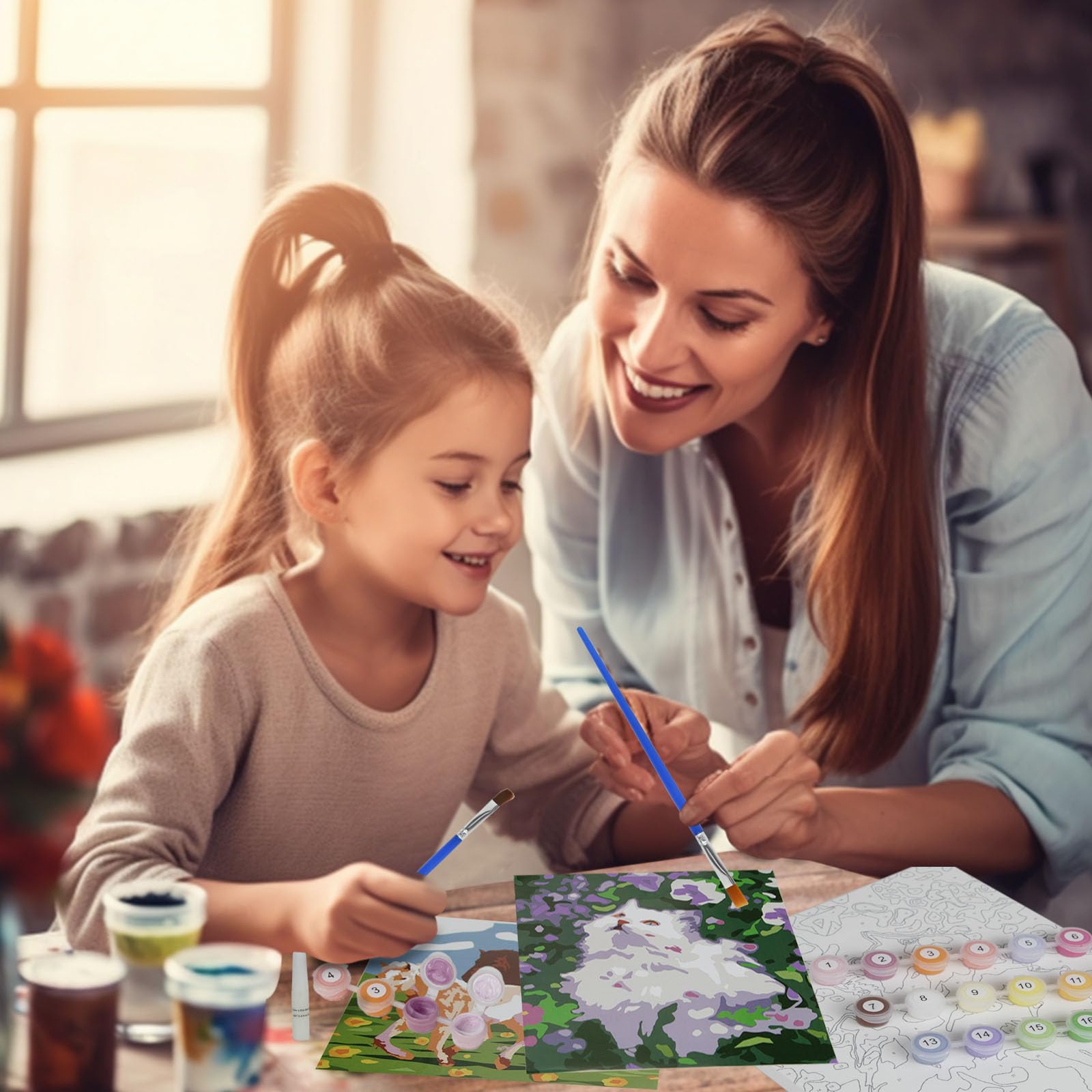 How Painting by Numbers Helps Kids Focus, Play, and Unplug