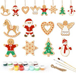 Load image into Gallery viewer, Traditional Christmas Cookie Ornaments Paint by Numbers
