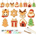 Load image into Gallery viewer, Cozy Farmhouse Christmas Ornaments Paint by Numbers
