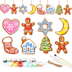 Load image into Gallery viewer, Starry Christmas Treats Ornaments Paint by Numbers

