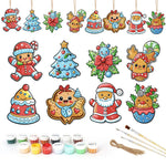 Load image into Gallery viewer, Christmas Sweet Treats Ornaments Paint by Numbers
