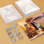 Load image into Gallery viewer, Charming Floral Doorways Mini Paint by Numbers
