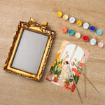 Load image into Gallery viewer, Spring Tulips Mini Framed Paint by Numbers
