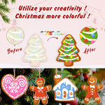 Load image into Gallery viewer, Starry Christmas Treats Ornaments Paint by Numbers

