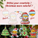 Load image into Gallery viewer, Jolly Christmas Friends Ornaments Paint by Numbers
