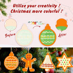 Load image into Gallery viewer, Holiday Cookie Ornaments Paint by Numbers
