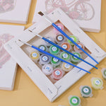 Load image into Gallery viewer, Vintage Rose Charm Mini Paint by Numbers
