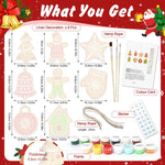 Load image into Gallery viewer, Gingerbread Christmas Ornaments Paint by Numbers
