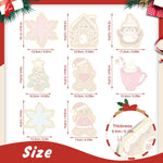 Load image into Gallery viewer, Cozy Christmas Characters Ornaments Paint by Numbers
