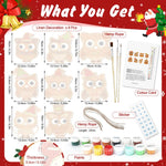 Load image into Gallery viewer, Christmas Owl Friends Ornaments Paint by Numbers
