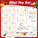 Load image into Gallery viewer, Holiday Cookie Ornaments Paint by Numbers

