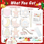 Load image into Gallery viewer, Starry Christmas Treats Ornaments Paint by Numbers

