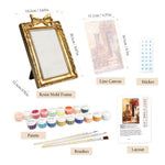 Load image into Gallery viewer, Rustic Garden Doorway Mini Framed Paint by Numbers
