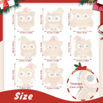 Load image into Gallery viewer, Christmas Owl Friends Ornaments Paint by Numbers
