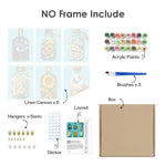 Load image into Gallery viewer, Floral Bottles Mini Paint by Numbers
