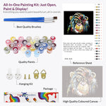 Load image into Gallery viewer, Abstract Monkey, Paint By Numbers
