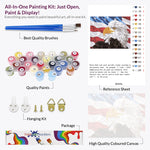 Load image into Gallery viewer, American Eagle, Paint By Numbers
