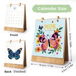 Load image into Gallery viewer, Blooming Butterfly Paint by Numbers Calendar
