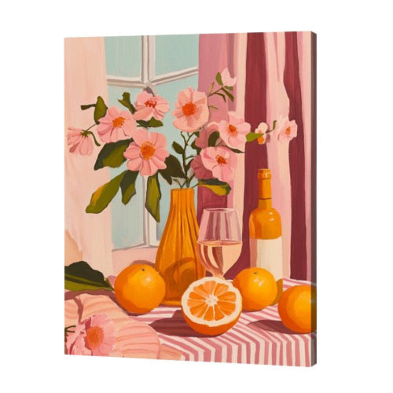 Blossoms Delight Paint by Numbers
