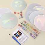 Load image into Gallery viewer, Bold Zodiac Designs 12-Pieces Paint by Numbers Placemat
