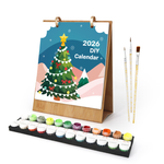 Load image into Gallery viewer, Christmas Tree Paint by Numbers Calendar
