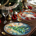 Load image into Gallery viewer, Christmas Cheer 6-Piece Paint by Numbers Placemat

