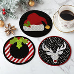 Load image into Gallery viewer, Christmas Icons Paint by Numbers Coasters
