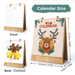 Load image into Gallery viewer, Christmas Reindeer Paint by Numbers Calendar

