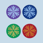 Load image into Gallery viewer, Christmas Snowflake Paint by Numbers Coasters
