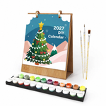 Load image into Gallery viewer, Christmas Tree Paint by Numbers Calendar

