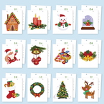 Load image into Gallery viewer, Christmas Tree Paint by Numbers Calendar
