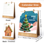 Load image into Gallery viewer, Christmas Tree Paint by Numbers Calendar
