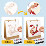 Load image into Gallery viewer, Christmas Tree Paint by Numbers Calendar
