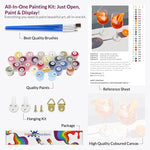 Load image into Gallery viewer, Citrus Sunshine Paint by Numbers
