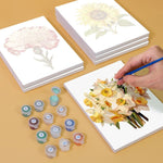 Load image into Gallery viewer, Classic Garden Flowers Mini Paint by Numbers
