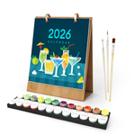 Load image into Gallery viewer, Cocktail Collection Paint by Numbers Calendar
