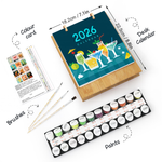 Load image into Gallery viewer, Cocktail Collection Paint by Numbers Calendar
