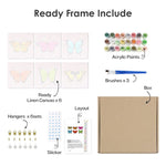 Load image into Gallery viewer, Colorful Butterflies Mini Paint by Numbers
