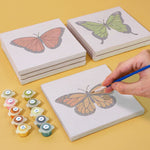 Load image into Gallery viewer, Colorful Butterflies Mini Paint by Numbers
