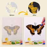 Load image into Gallery viewer, Colorful Butterflies Mini Paint by Numbers
