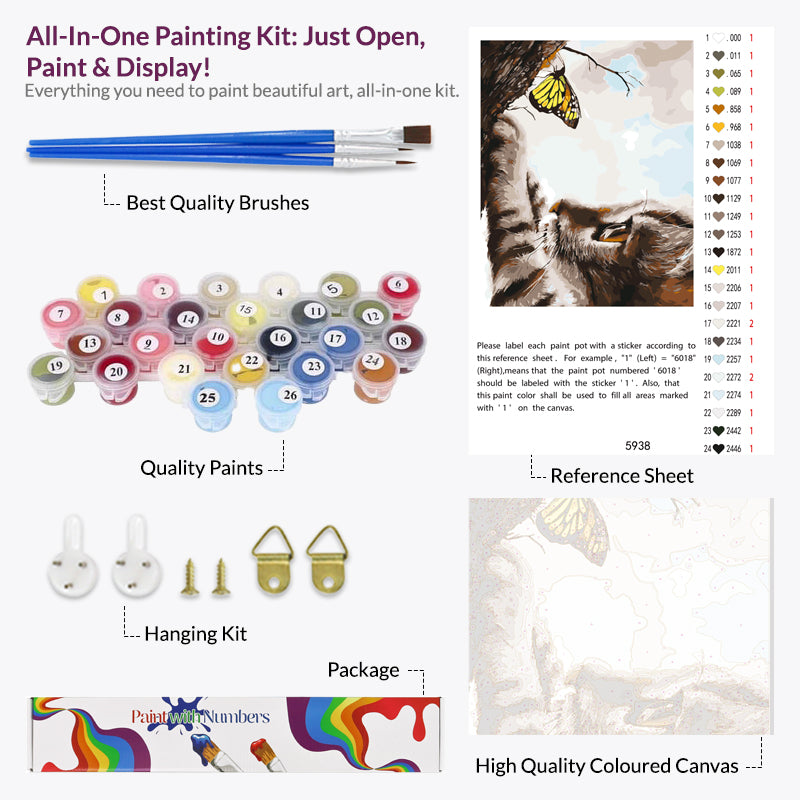 Curious Encounter Paint by Numbers