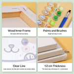 Load image into Gallery viewer, Cute Christmas Cats Mini Paint by Numbers

