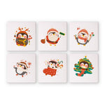 Load image into Gallery viewer, Cute Christmas Penguins Mini Paint by Numbers
