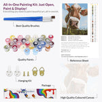 Load image into Gallery viewer, Cute Cow, Paint By Numbers
