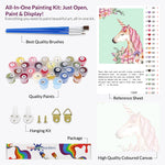 Load image into Gallery viewer, Dreamy Unicorn Paint by Numbers
