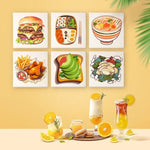 Load image into Gallery viewer, Foodie Favorites Mini Paint by Numbers
