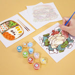 Load image into Gallery viewer, Foodie Favorites Mini Paint by Numbers
