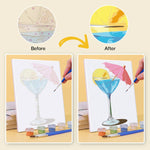 Load image into Gallery viewer, Fruity Cocktails Mini Paint by Numbers
