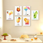 Load image into Gallery viewer, Fruity Cocktails Mini Paint by Numbers
