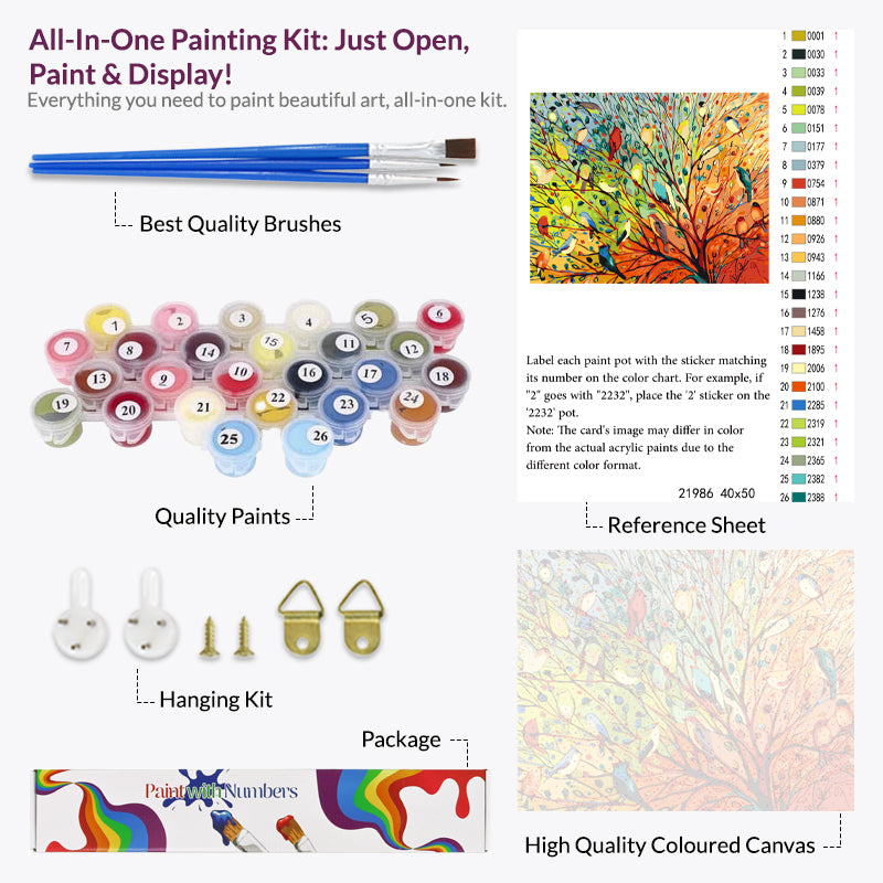 Fun Meeting, Paint by Numbers